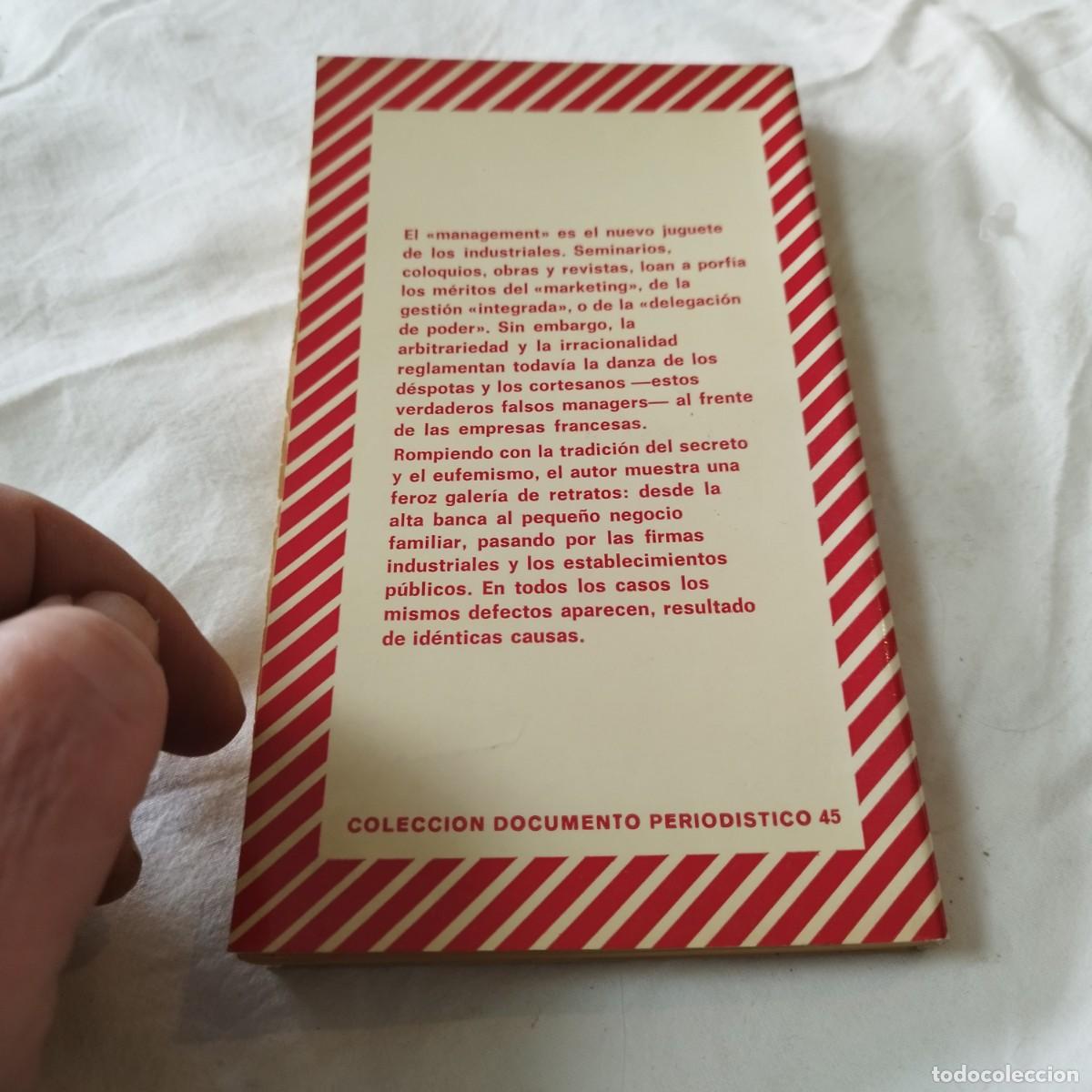 Libros de segunda mano: LOS FALSOS MANAGERS / JACQUES Y.DELACOUR / EVA 098 / DOPESA - Foto 3