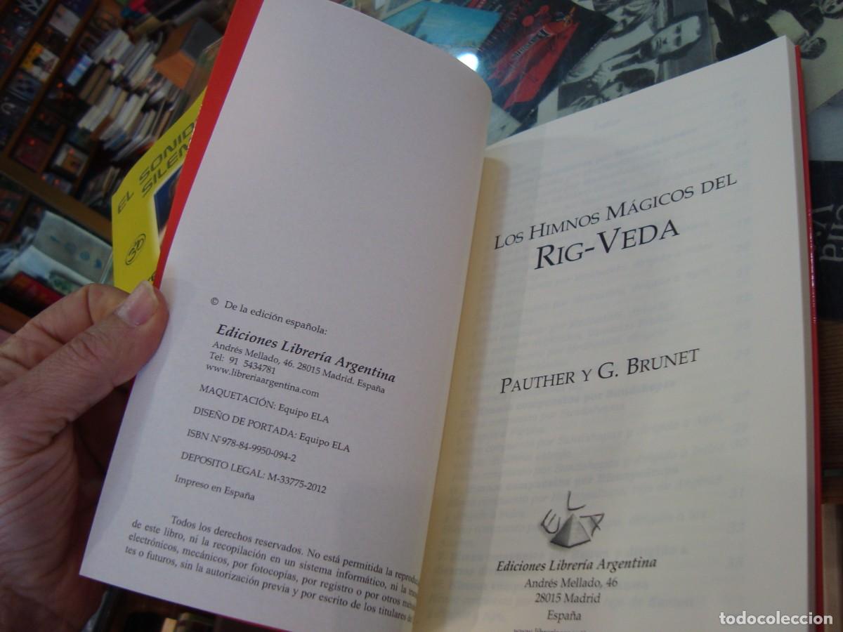 Libros de segunda mano: Los himnos m&aacute;gicos del Rig-Veda. - Brunet G. - Pauther - Foto 3