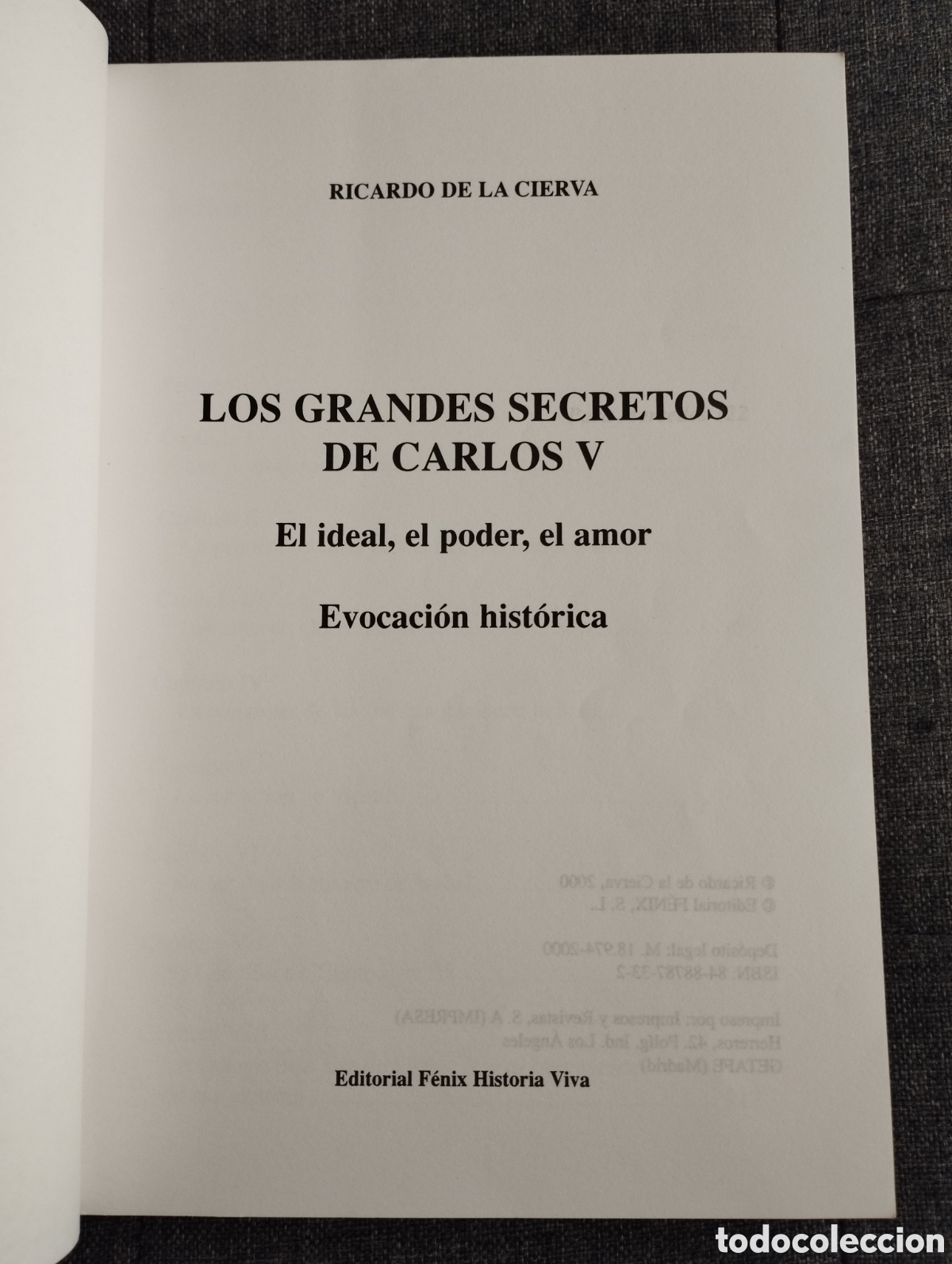 Libros de segunda mano: LOS SECRETOS DE CARLOS V (RICARDO DE LA CIERVA) - Foto 2