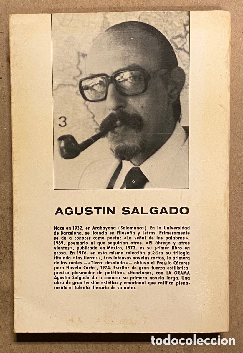 Libros de segunda mano: LA GRAMA. AGUST&Iacute;N SALGADO. PLAZA & JAN&Eacute;S EDITORIAL 1981 (1&ordf; EDICI&Oacute;N). - Foto 5