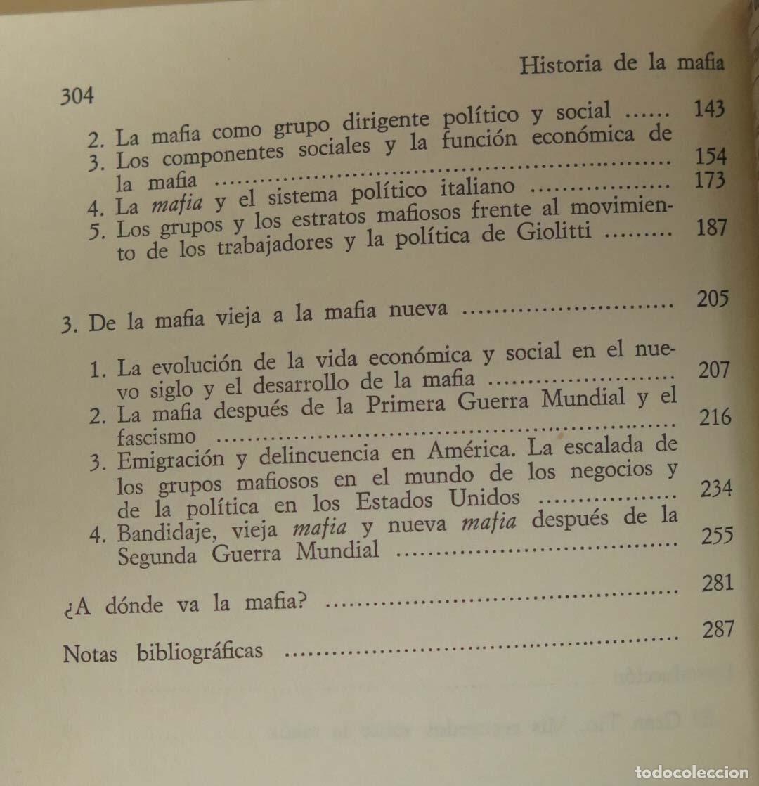 Libros de segunda mano: HISTORIA DE LA MAFIA. FRANCESCO ROMANO - Foto 3