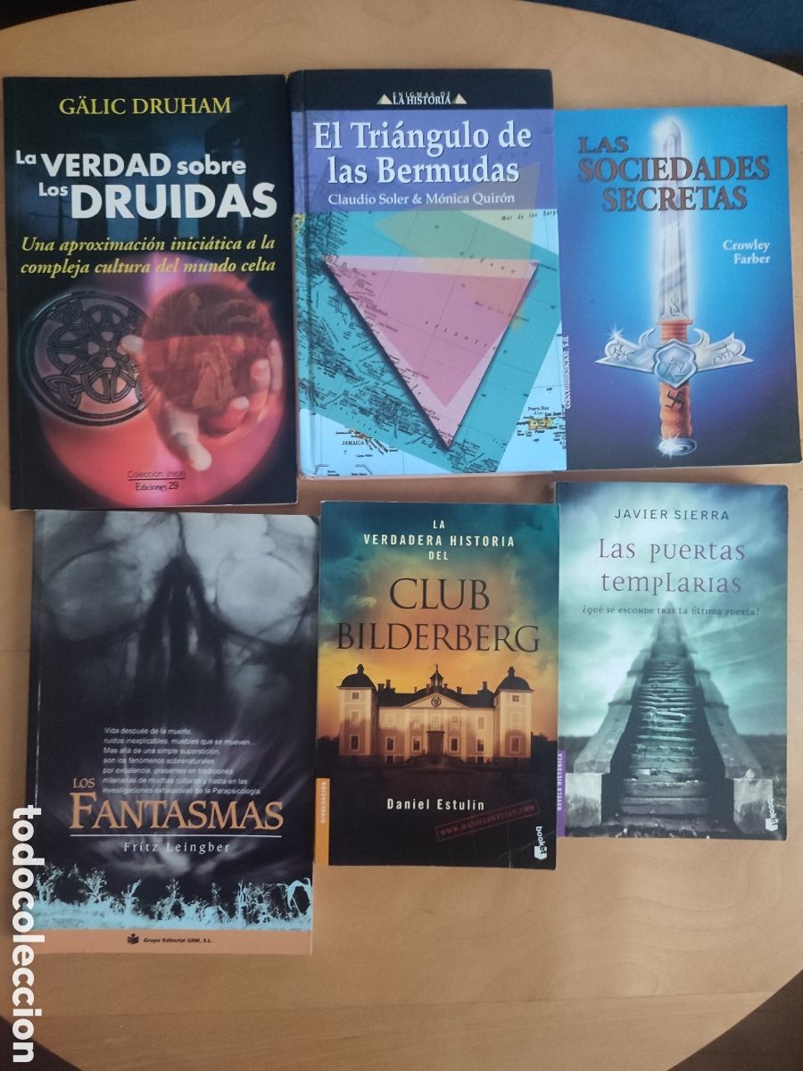 Libros de segunda mano: Lote de libros relacionados con el misterio - Foto 1