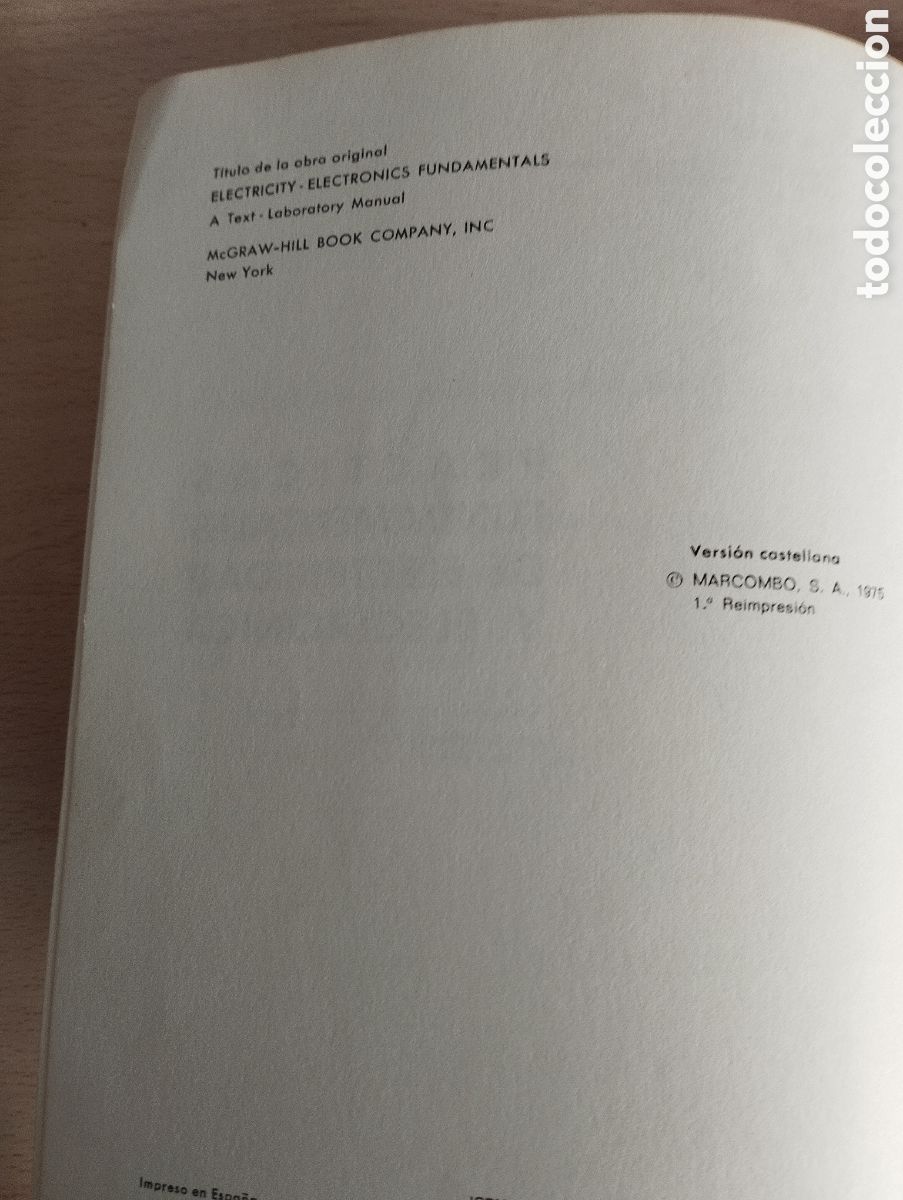 Libros de segunda mano: LIBRO PR&Aacute;CTICAS FUNDAMENTALES ELECTRICIDAD Y ELECTR&Oacute;NICA - Foto 4