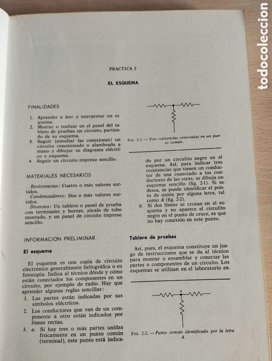 Libros de segunda mano: LIBRO PR&Aacute;CTICAS FUNDAMENTALES ELECTRICIDAD Y ELECTR&Oacute;NICA - Foto 5