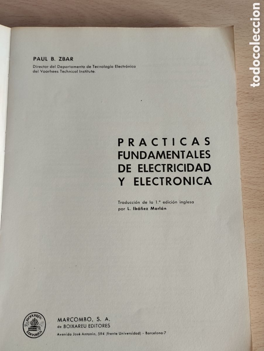 Libros de segunda mano: LIBRO PR&Aacute;CTICAS FUNDAMENTALES ELECTRICIDAD Y ELECTR&Oacute;NICA - Foto 6