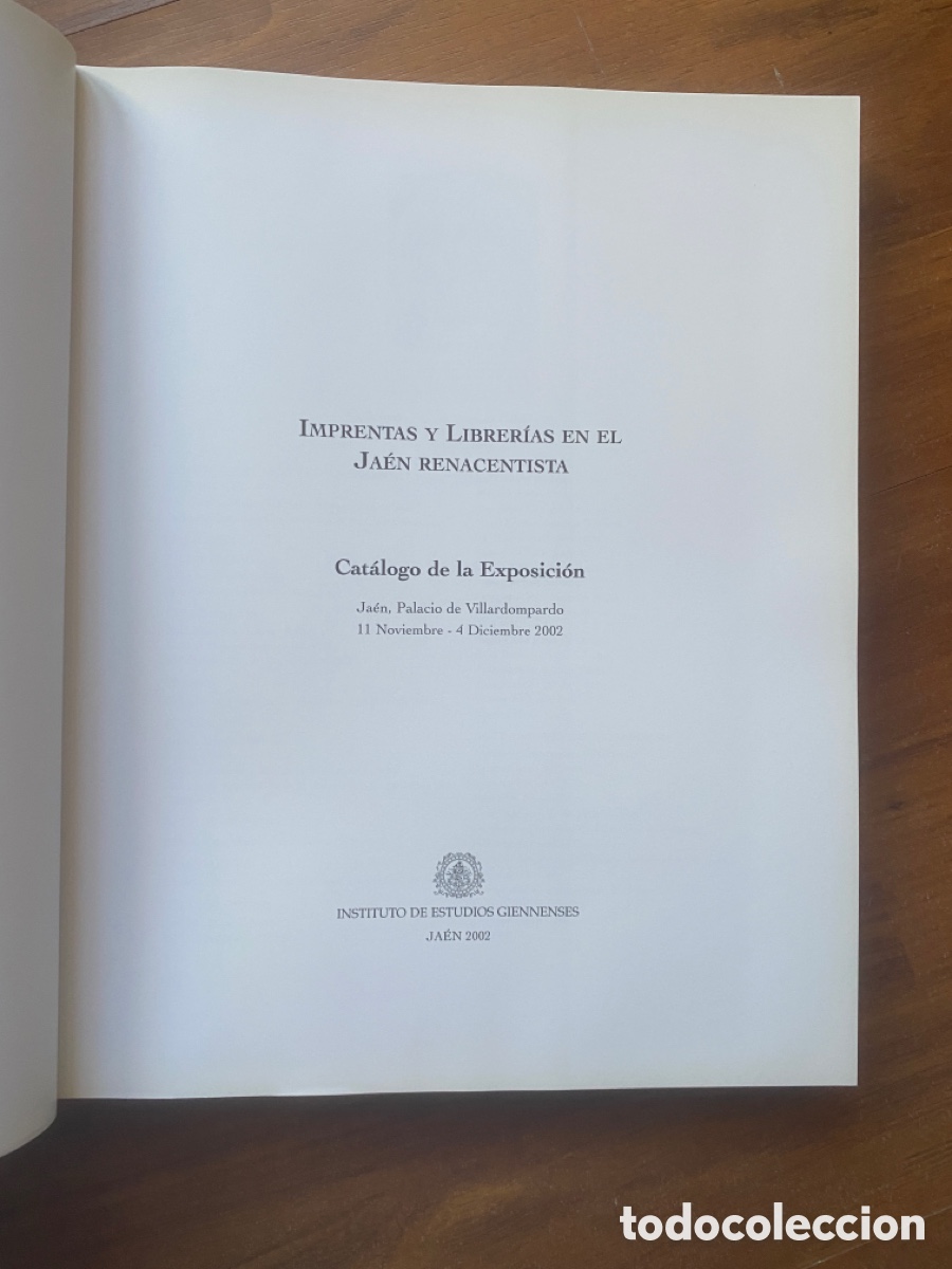 Libros de segunda mano: IMPRENTAS Y LIBRER&Iacute;AS EN EL JA&Eacute;N RENACENTISTA - Foto 2