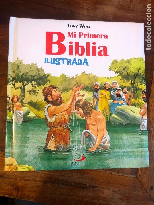 Libros de segunda mano: Mi primera Biblia ilustrada - Tony Wolf - Foto 1