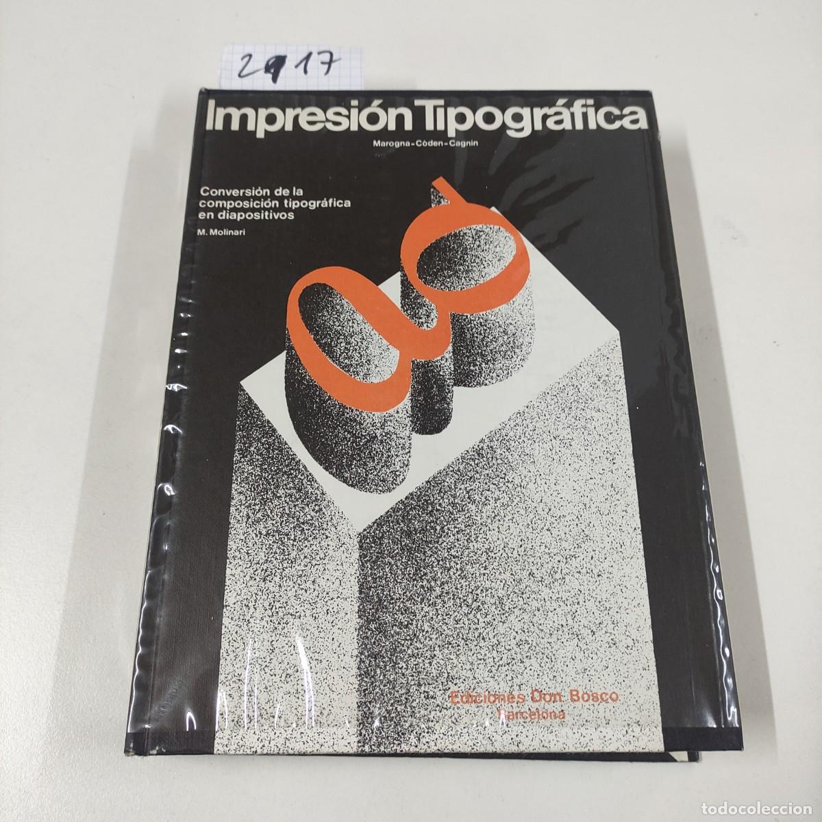 Libros de segunda mano: IMPRESION TIPOGRAFICA - Foto 1