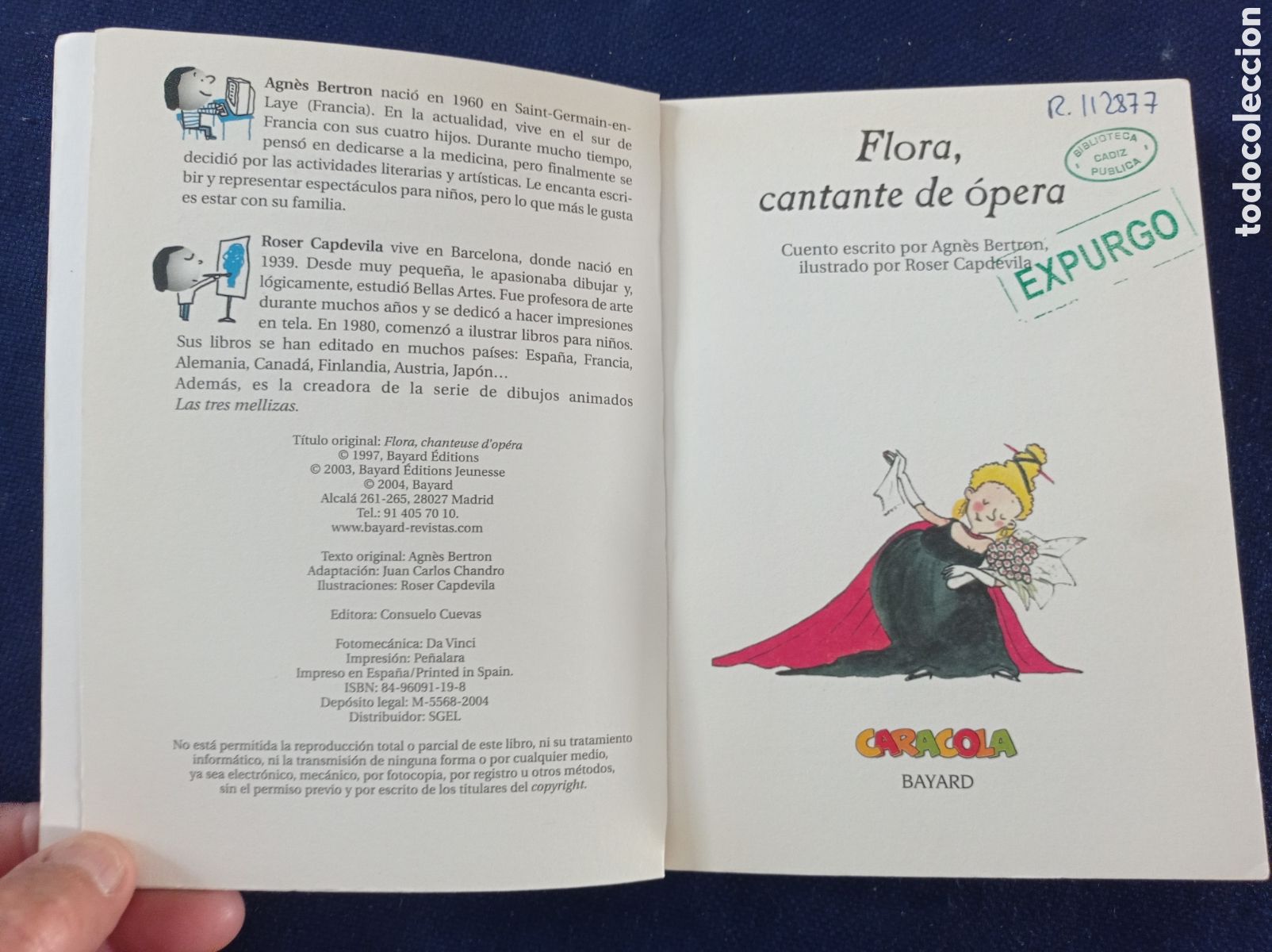 Libros de segunda mano: FLORA, CANTANTE DE OPERA, AGNES BERTRON Y ROSER CAPDEVILA, ESTADO ACEPTABLE - Foto 3