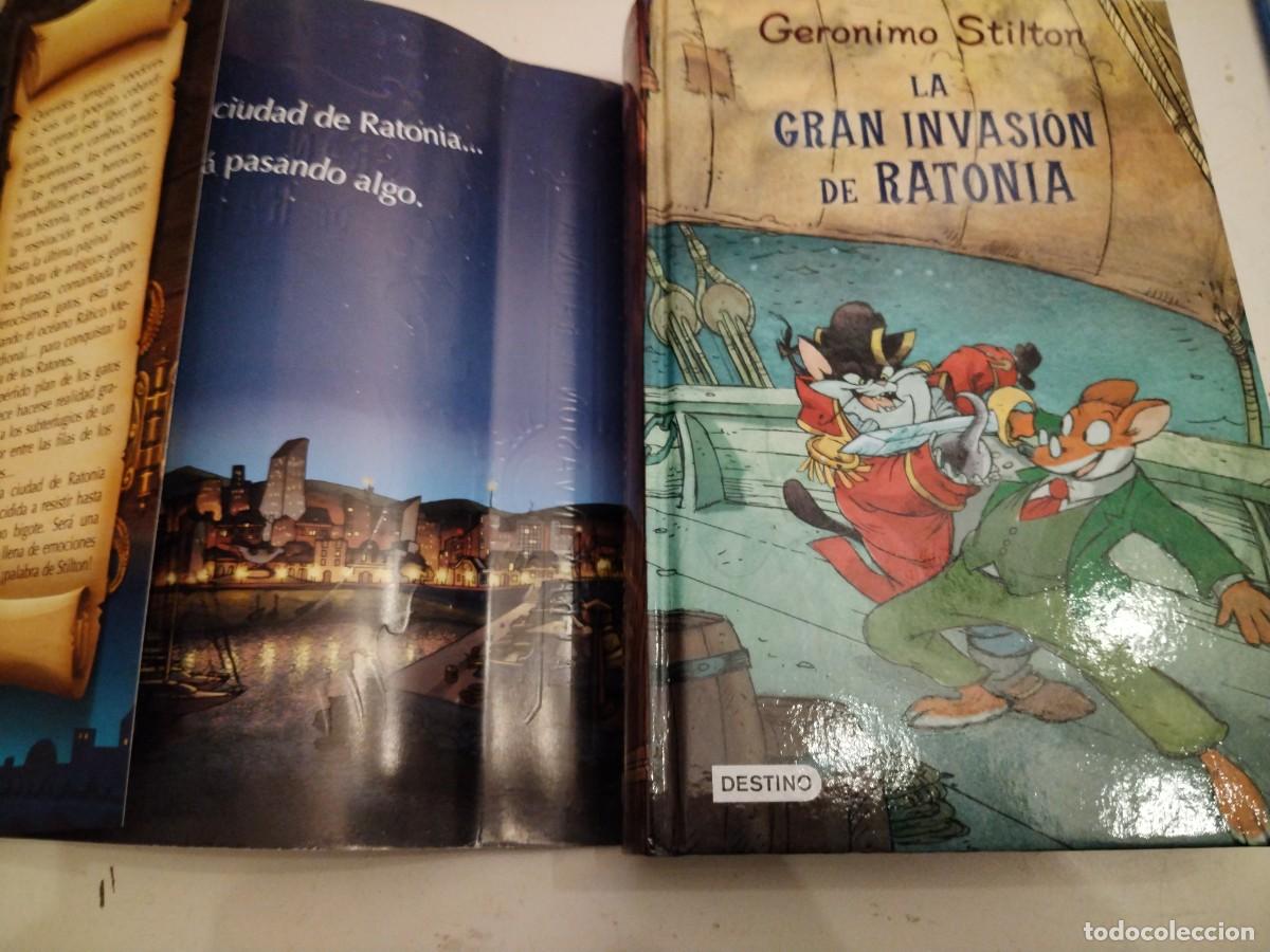 Libros de segunda mano: La gran invasi&oacute;n de ratonia -Ger&oacute;nimo Stilton_destino - Foto 2
