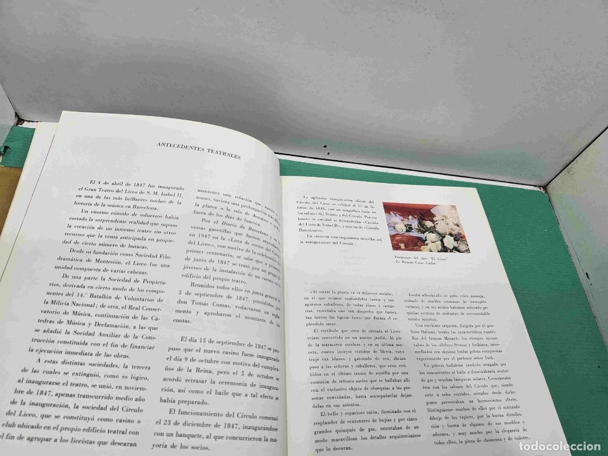 Libros de segunda mano: LIBRO 125 ANIVERSARIO CIRCULO DEL LICEO 1847- 1972 - Foto 4