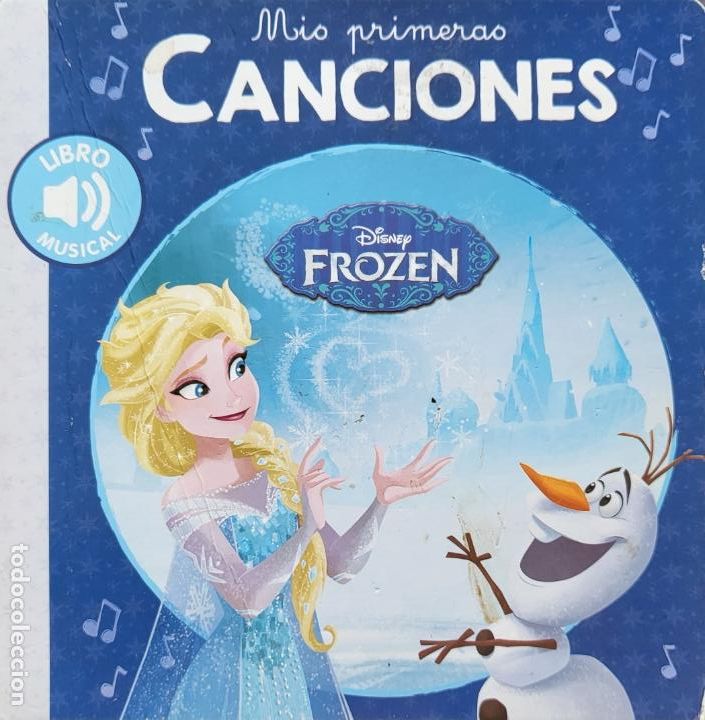 Libros de segunda mano: MIS PRIMERAS CANCIONES FROZEN DISNEY - Foto 1