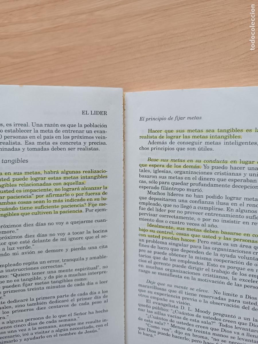 Libros de segunda mano: El l&iacute;der - John Edmund Haggai - Foto 5
