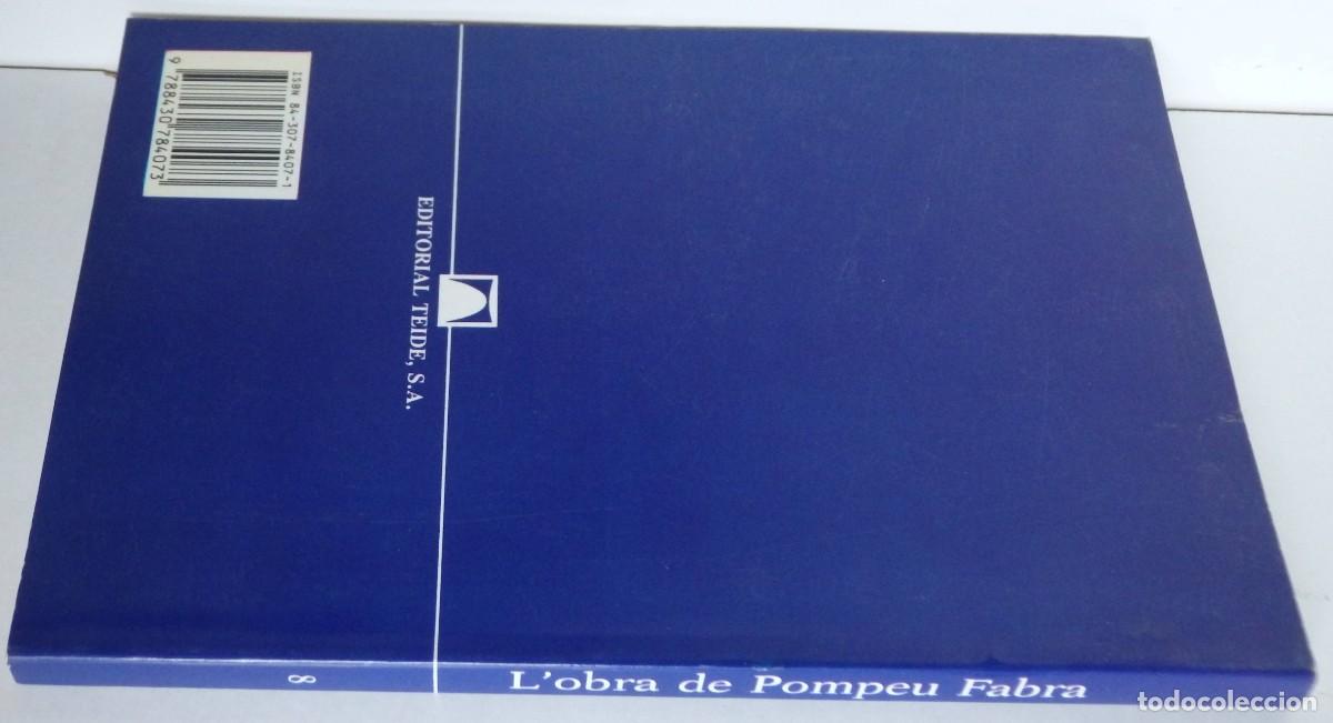 Libros de segunda mano: Joan SOL&Agrave;, L&rsquo;obra de Pompeu Fabra - Foto 3