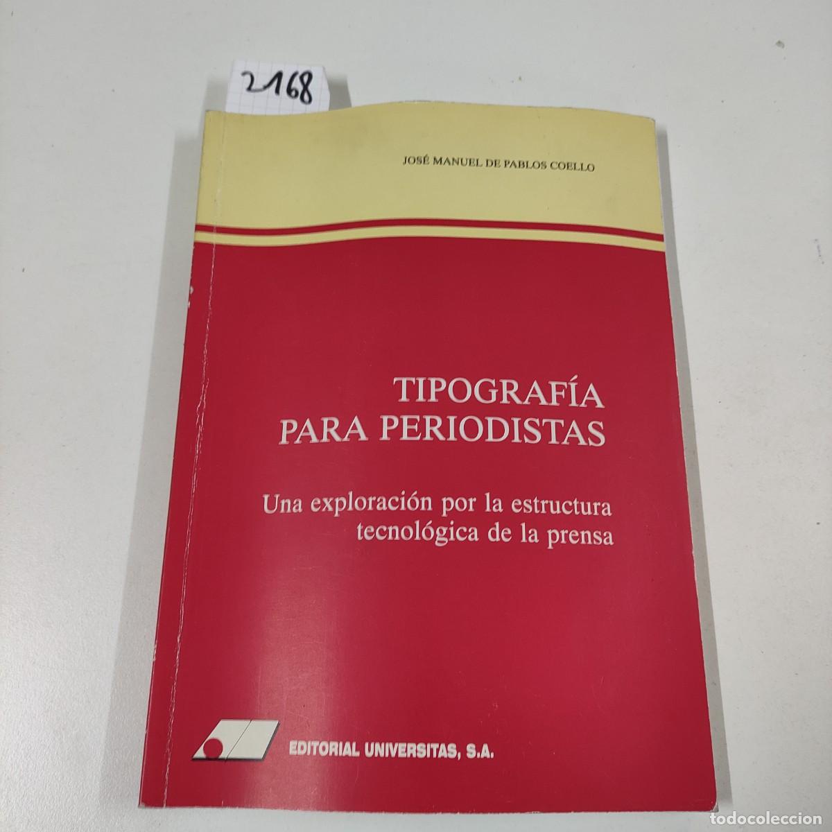 Libros de segunda mano: TIPOGRAFIA PARA PERIODISTAS - Foto 1