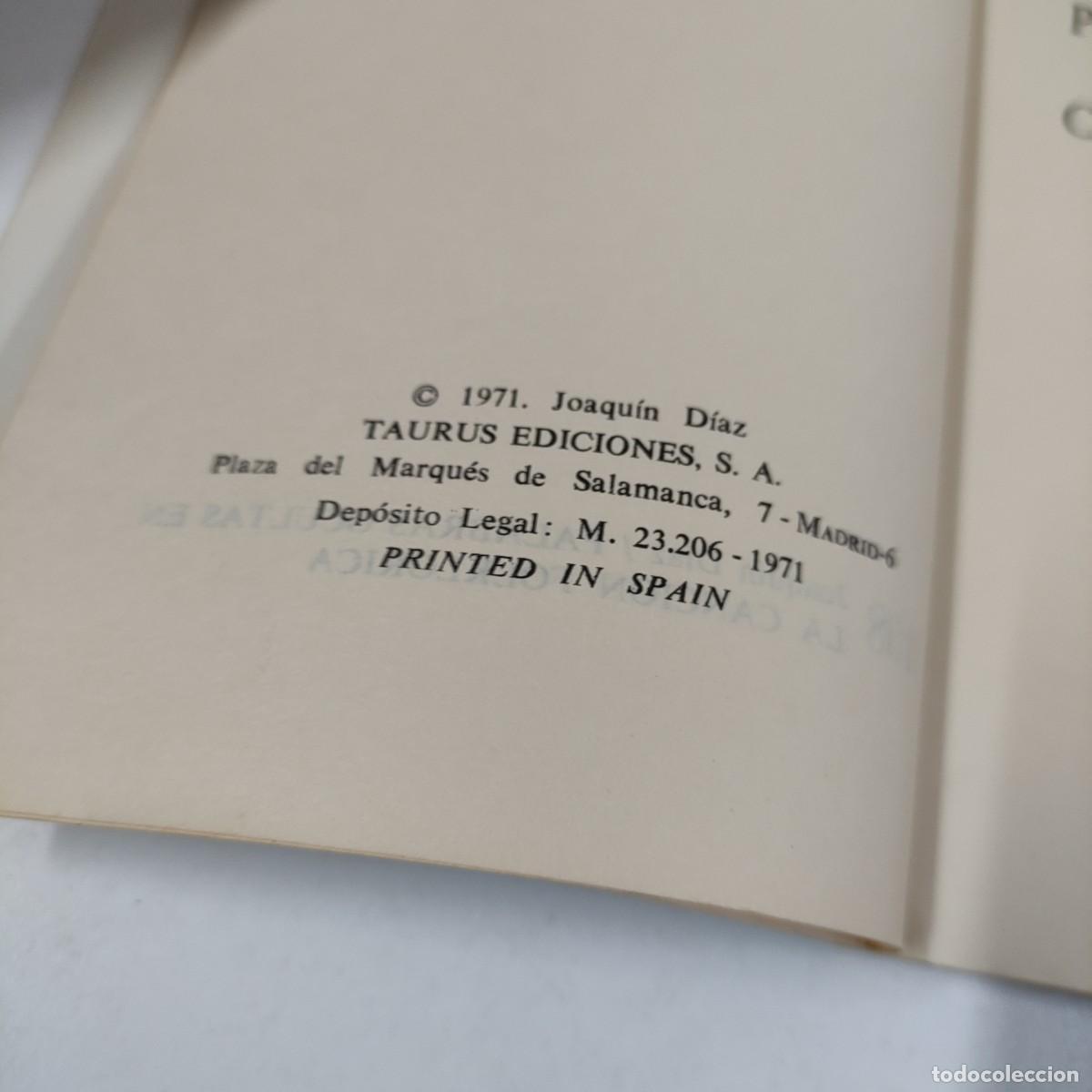 Libros de segunda mano: Joaqu&iacute;n D&Iacute;AZ : Palabras ocultas en la canci&oacute;n folkl&oacute;rica. - Foto 3