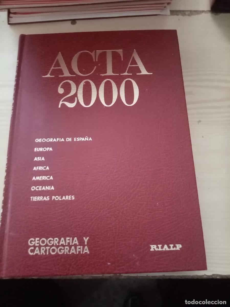 Libros de segunda mano: ACTA 2000. GEOGRAFIA Y CARTOGRAFIA. EST26B1 - Foto 1