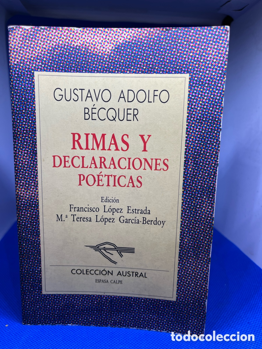 Libros de segunda mano: RIMAS Y DECLARACIONES PO&Eacute;TICAS DE BEQUER - Foto 1