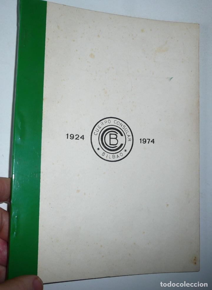 Libros de segunda mano: Cuerpo Consular de Bilbao 1924-1974 (674 aniversario de la Villa)