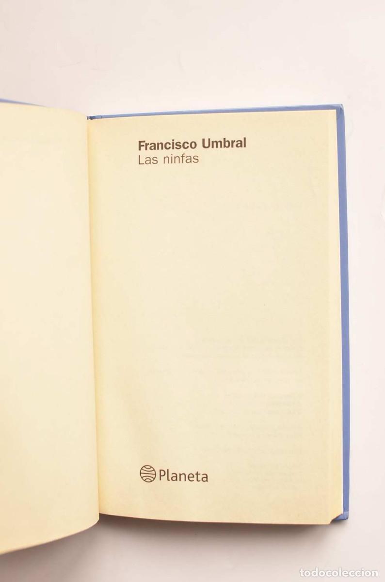 Libros de segunda mano: Las ninfas - UMBRAL, Francisco - Foto 2