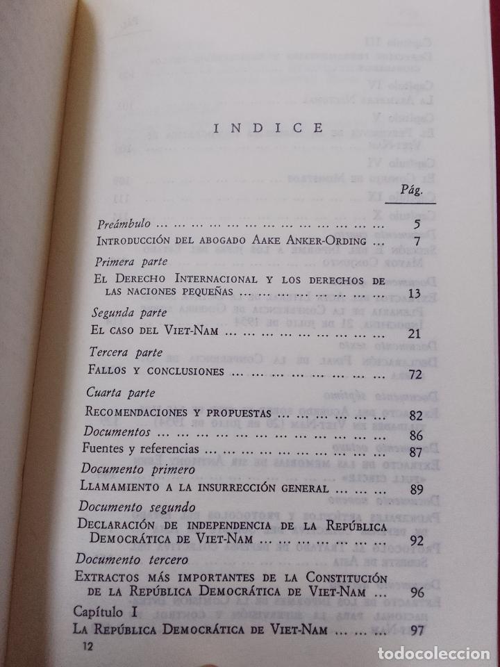Libros de segunda mano: William Warbey: Documentos internacionales sobre Vietnam - Foto 3