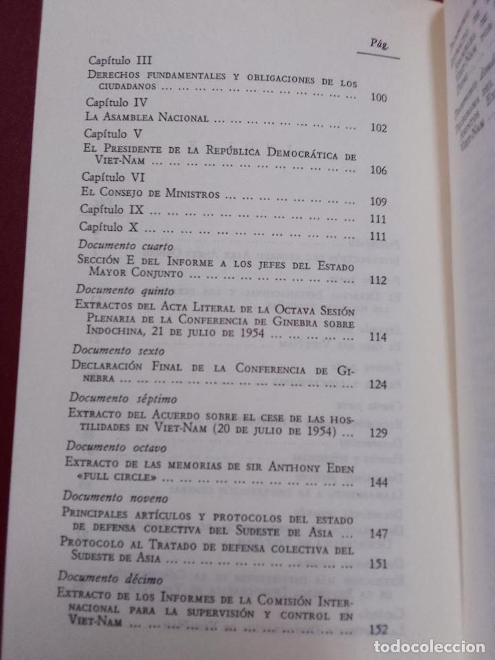 Libros de segunda mano: William Warbey: Documentos internacionales sobre Vietnam - Foto 4