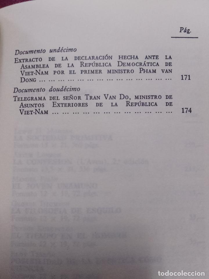 Libros de segunda mano: William Warbey: Documentos internacionales sobre Vietnam - Foto 5