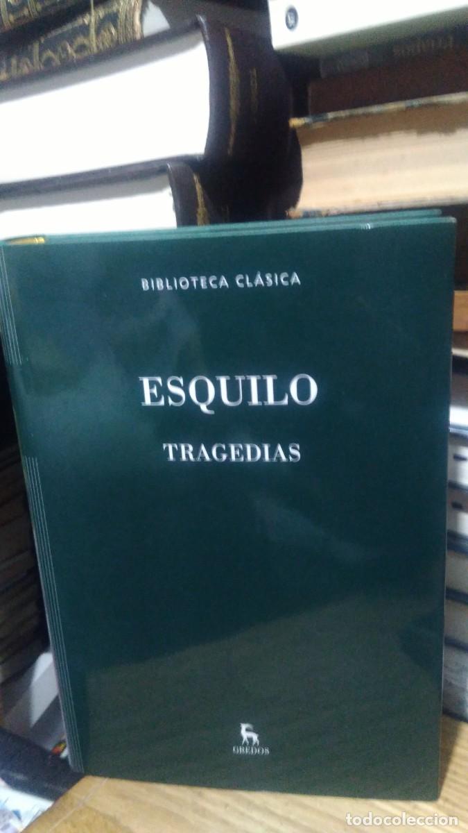 Libros de segunda mano: ESQUILO, TRAGEDIAS, BIBLIOTECA CL&Aacute;SICA, ED. GREDOS - Foto 1