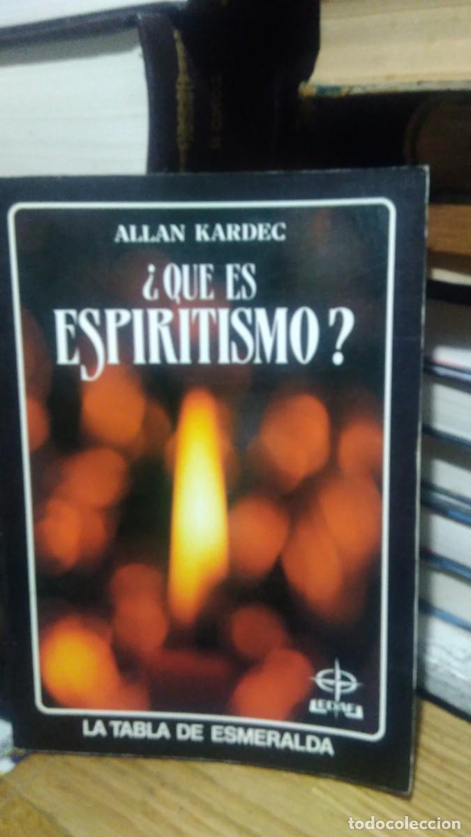 Libros de segunda mano: &iquest;QUE ES ESPIRITISMO?, ALLAN KARDEC, ED. EDAF - Foto 1