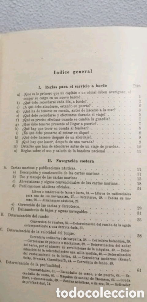 Libros de segunda mano: 1946 Manual del marino. Editorial Gustavo Gil - Foto 3