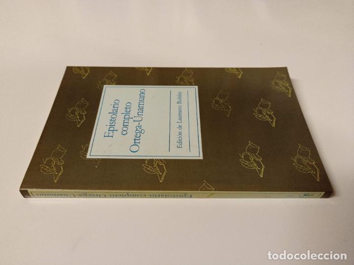 Libros de segunda mano: 1987 - LAUREANO ROBLES (ED.). Epistolario completo Ortega-Unamuno