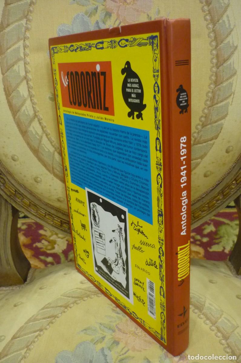 Libros de segunda mano: LA CODORNIZ. ANTOLOG&Iacute;A (1941 - 1978). - Foto 2
