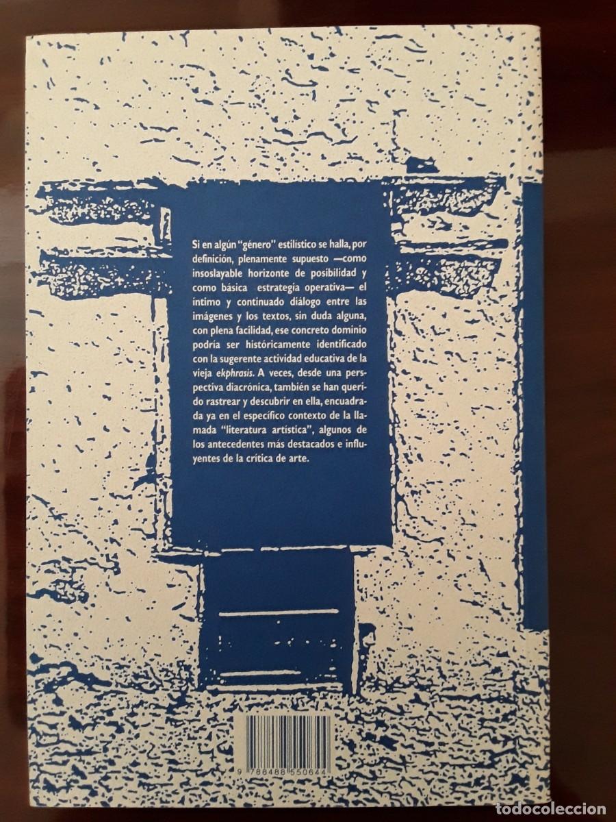 Libros de segunda mano: El espejo de la Ekphrasis - Rom&aacute;n de la Calle - Foto 2