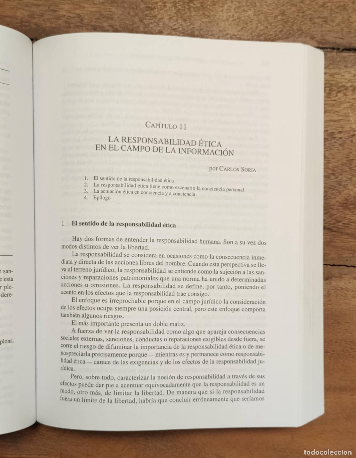 Libros de segunda mano: DERECHO DE LA INFORMACI&Oacute;N. BEL, Ignacio y CORREDOIRA, Loreto. Ariel. 2003. - Foto 4