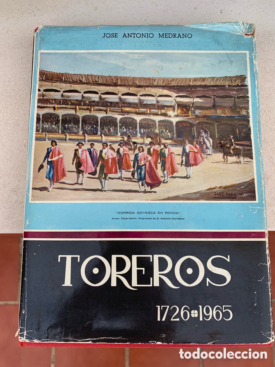 Libros de segunda mano: Toreros 1726-1965 - Foto 1