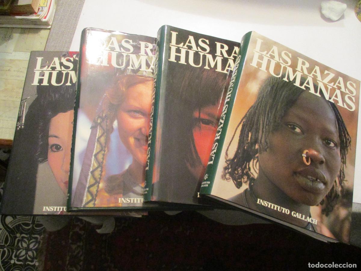 Libros de segunda mano: VV.AA. Las razas humanas 4 Tomos W25326 - Foto 2