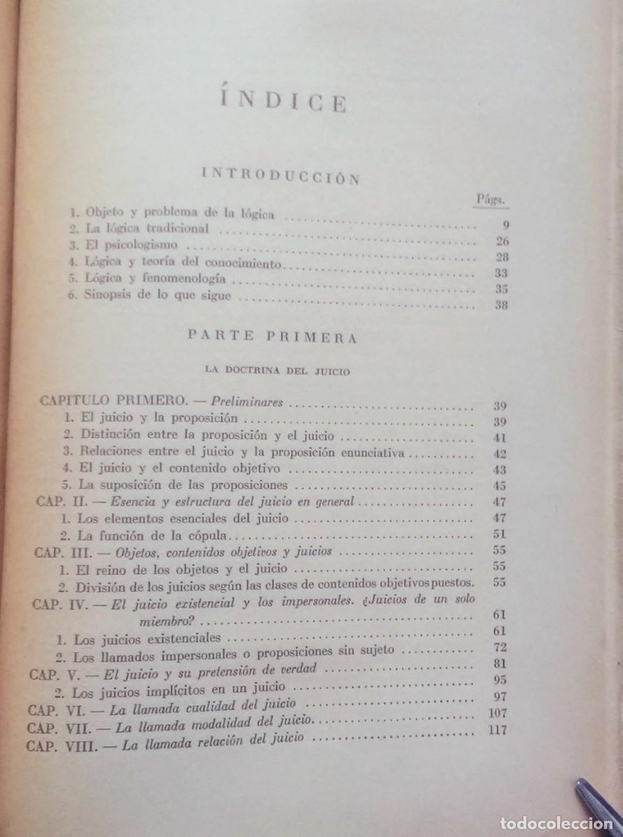 Libros de segunda mano: LOGICA - A. PF&Auml;NDER - 1&ordf; EDICION 1938. - Foto 2