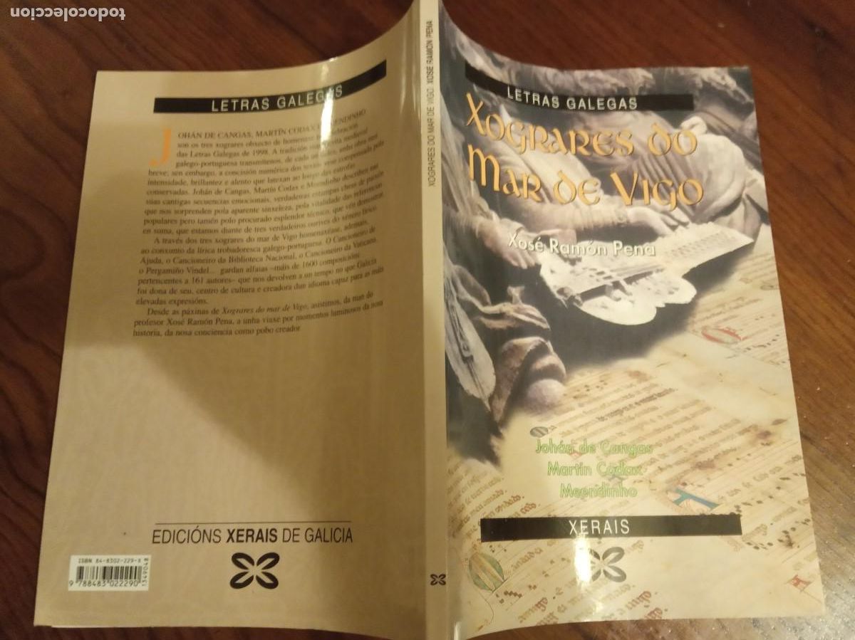 Libros de segunda mano: Xograres do mar de Vigo.-XOSE RAMON PENA. - Foto 2