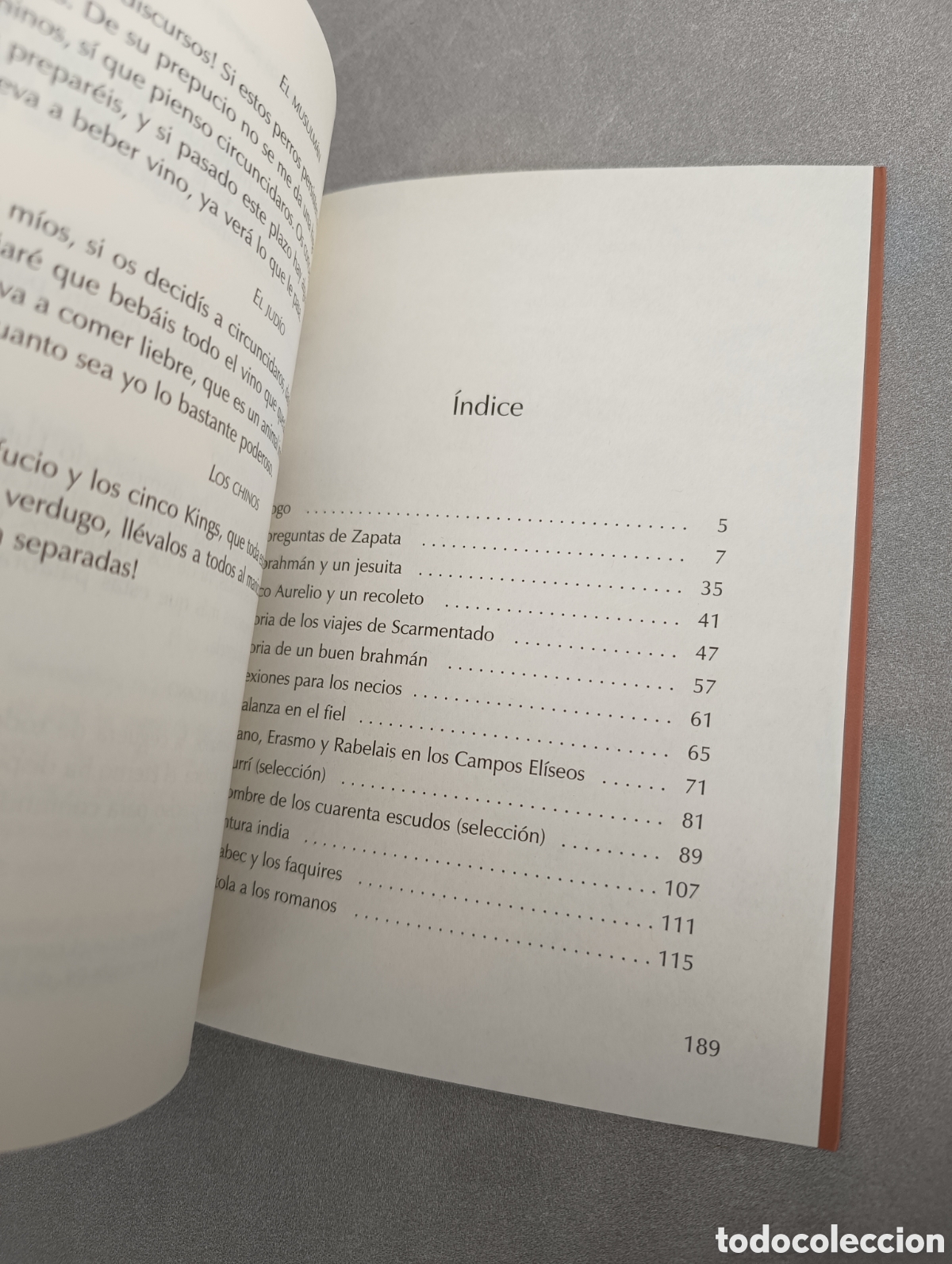 Libros de segunda mano: Las preguntas de Zapata. Voltaire. - Foto 3