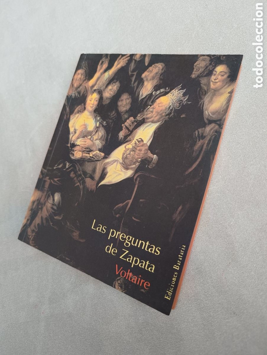Libros de segunda mano: Las preguntas de Zapata. Voltaire. - Foto 4