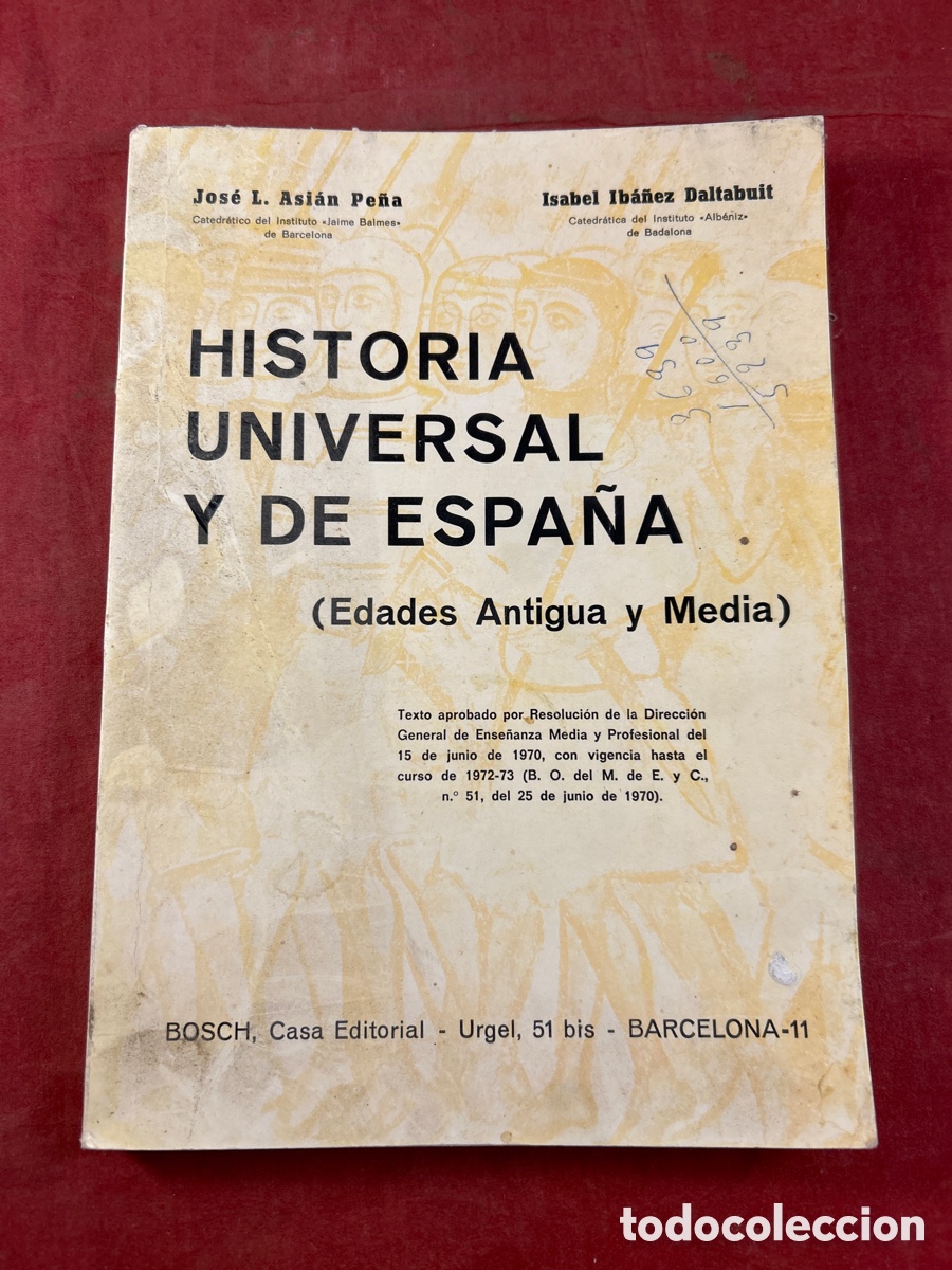 Libros de segunda mano: HISTORIA UNIVERSAL Y DE ESPA&Ntilde;A - Foto 1