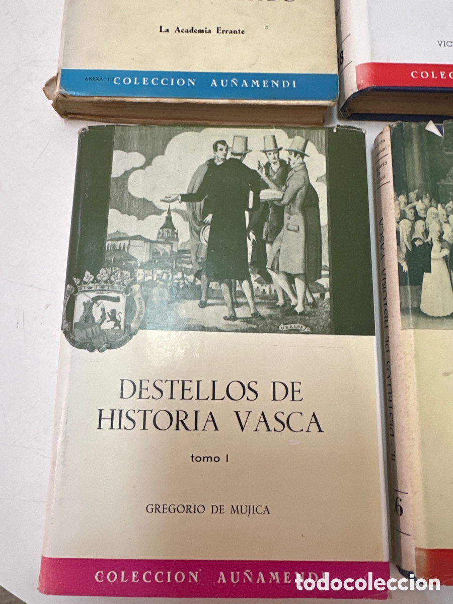Libros de segunda mano: 6 tomos de la Colecci&oacute;n Au&ntilde;amendi, a&ntilde;os 60 - Foto 5