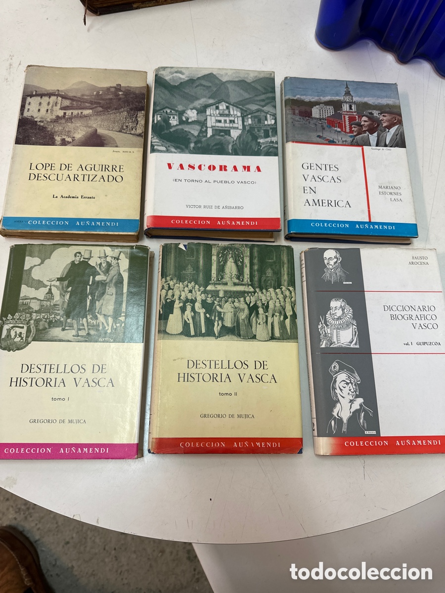 Libros de segunda mano: 6 tomos de la Colecci&oacute;n Au&ntilde;amendi, a&ntilde;os 60 - Foto 1