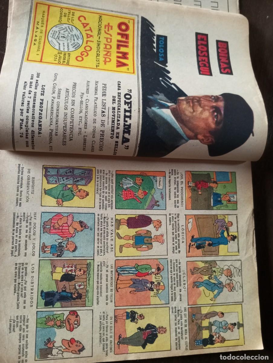 Libros de segunda mano: ALMANAQUE DE FLECHAS Y PELAYOS 1939,EL COMIC DE LOS A&Ntilde;OS 40 - Foto 8