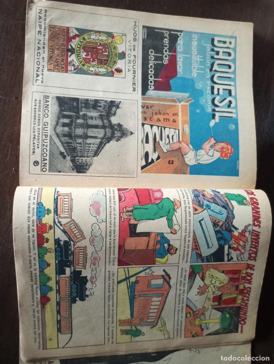 Libros de segunda mano: ALMANAQUE DE FLECHAS Y PELAYOS 1939,EL COMIC DE LOS A&Ntilde;OS 40 - Foto 20