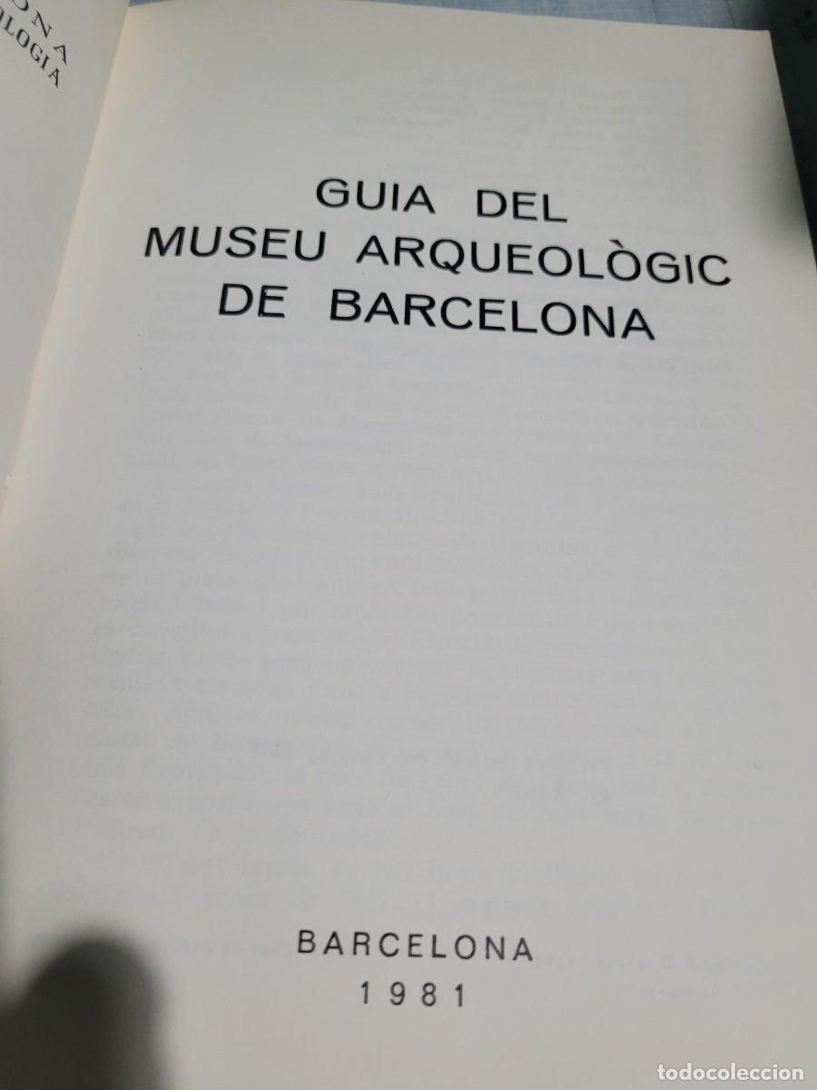 Libros de segunda mano: Guia del Museu Arqueol&ograve;gic RC - Foto 2