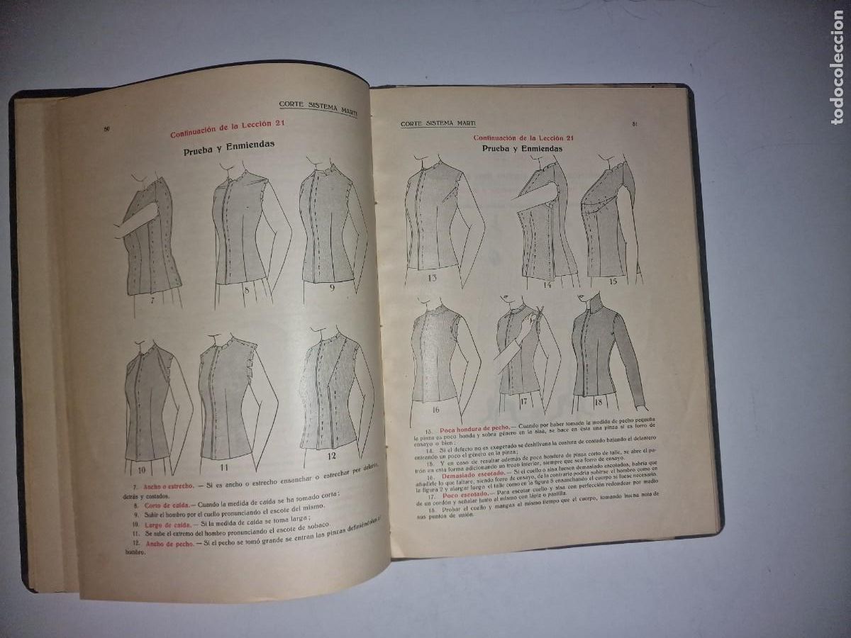 Libros de segunda mano: CORTE SISTEMA MARTI - MODISTERIA-1935 - Foto 5