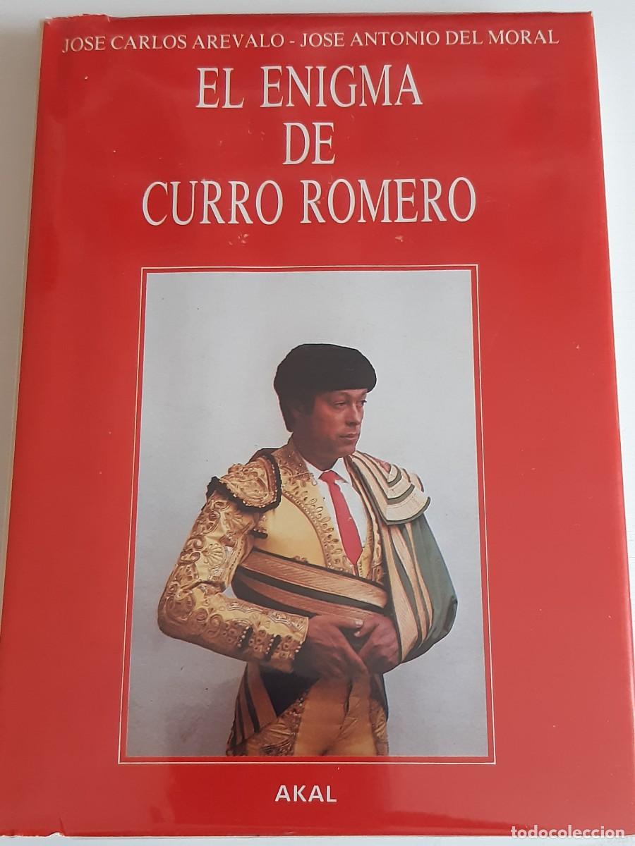 Livros em segunda m&atilde;o: El enigma de Curro Romero Jos&eacute; Carlos Ar&eacute;valo tauromaquia toro lidia