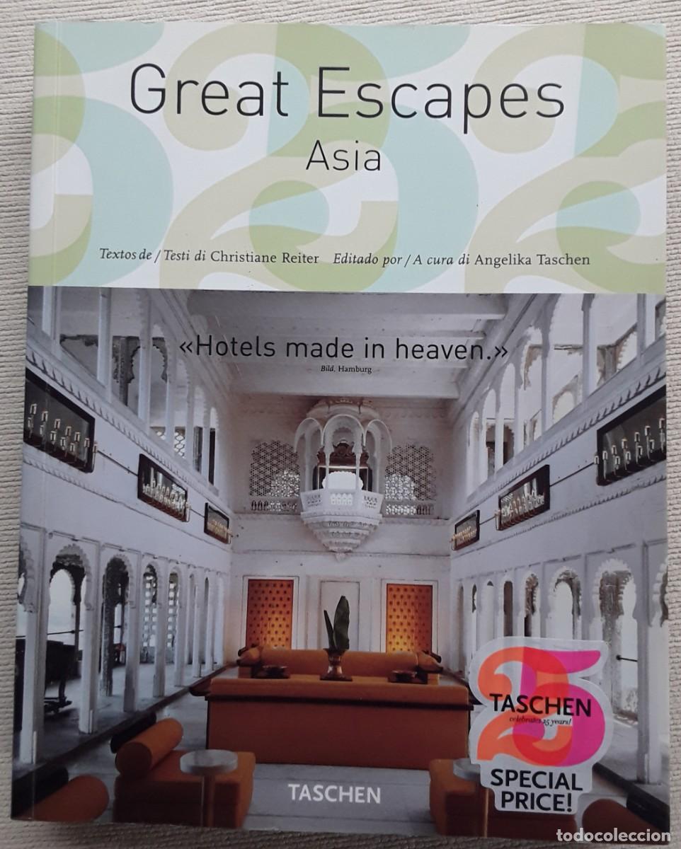 Libros de segunda mano: GREAT ESCAPES ASIA. TASCHEN. - Foto 1