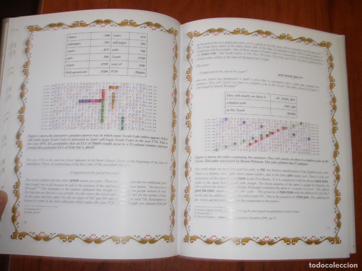Libros de segunda mano: TORAH CODE IDIOMA INGL&Eacute;S - Foto 8